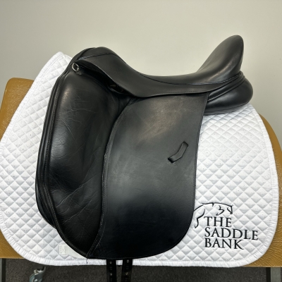 Image of 17.5 inch Loxley Dressage LX Black Medium Wide