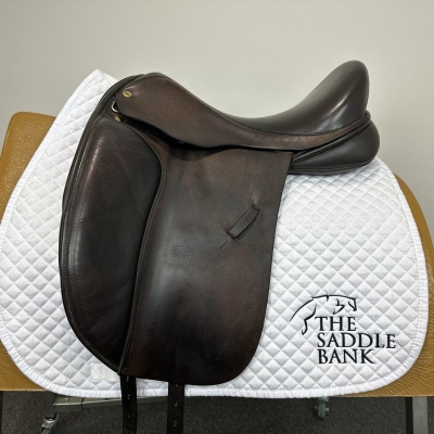 Image of 17.5 inch Black Country Kur Dressage Brown Medium Wide