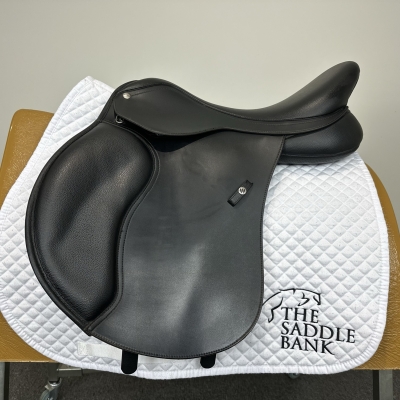 Image of 17.5 inch Wintec 500 Square Cantle SC AP All Purpose Black Adjustable