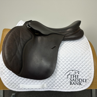 Image of 17.5 inch Cavaletti Collection Dual Flap Jump Brown Adjustable