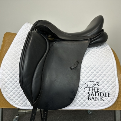 Image of 17.5 inch Loxley Dressage Black Medium Wide