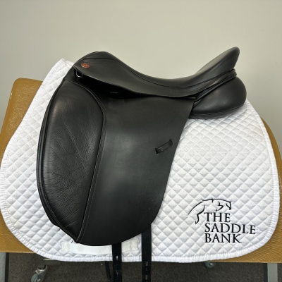 Image of 17 inch Kent and Masters Original High Wither Dressage HDR Black Adjustable