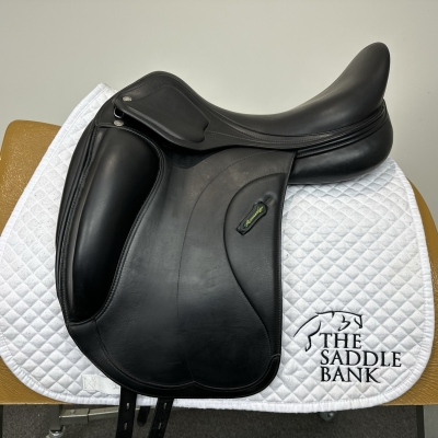 Image of 17.5 inch Amerigo Pasubio Monoflap Black Medium Wide