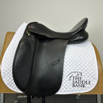 Image of 17.5 inch Albion K2 Dressage Black Medium Wide