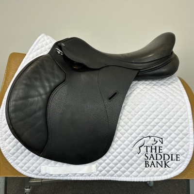 Image of 17.5 inch Cavaletti Collection Dual Flap GP Black Adjustable