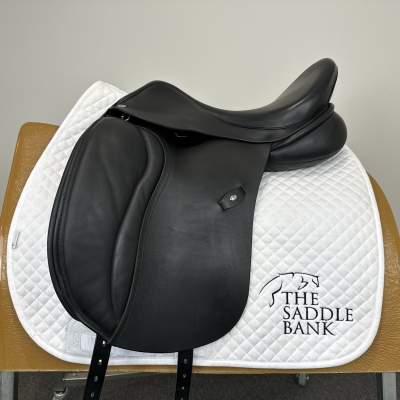 Image of 17 inch Ideal Technical and Traditional (T and T) Twinflap Dressage Black Adjustable