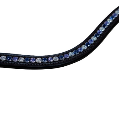 Image of Cavaletti Collection Purple Rivoli Crystal Browband