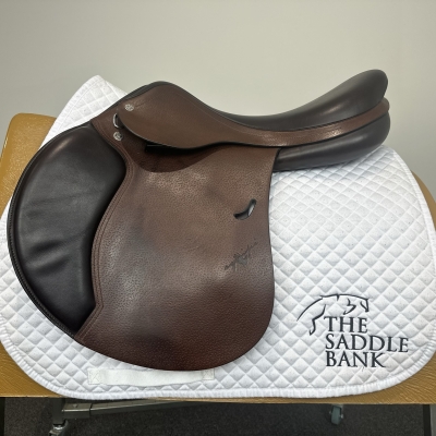 Image of 17.5 inch Equipe Emporio Jump Brown Medium Wide