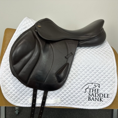 Image of 17 inch Fairfax Classic Deluxe Monoflap XC Brown Adjustable