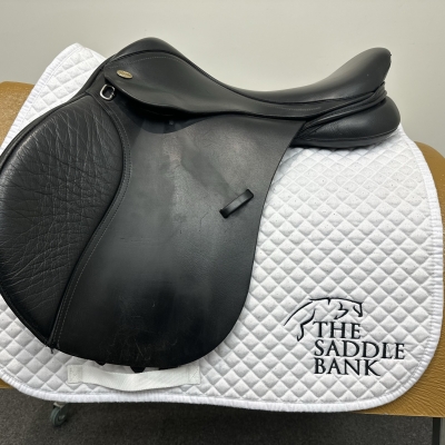 Image of 16.5 inch Kent and Masters Pony Club Long Leg MLL Black Adjustable