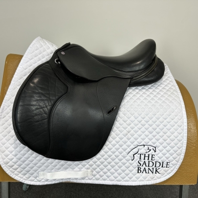 Image of 15.5 inch Cavaletti Collection Dual Flap GP Black Adjustable