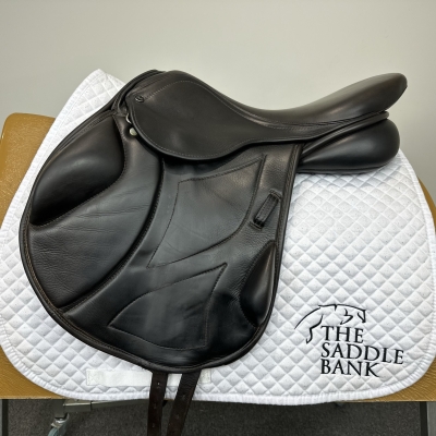 Image of 17.5 inch Ideal Impala Professional Jump Brown Medium Wide