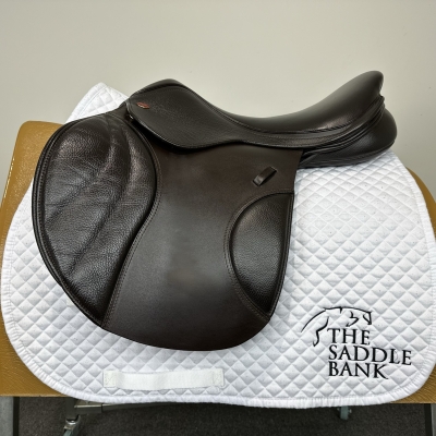 Image of 17.5 inch Kent and Masters S-Series Jump MJJ Brown Adjustable