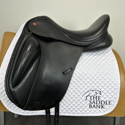 Image of 17.5 inch Kent and Masters S-Series High Wither Dressage Surface Block HDS Black Adjustable