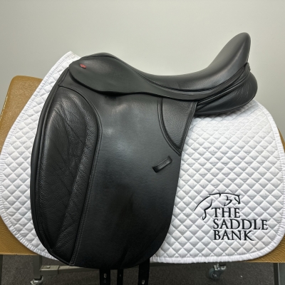 Image of 17.5 inch Thorowgood T8 Low Wither Dressage LDM Black Adjustable
