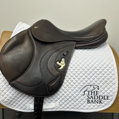 Image of 17.5 inch Fairfax World Class Monoflap Jump Brown Adjustable
