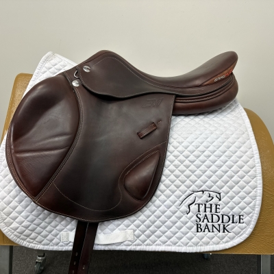 Image of 17 inch Erreplus EM Eventing Monoflap Brown Medium