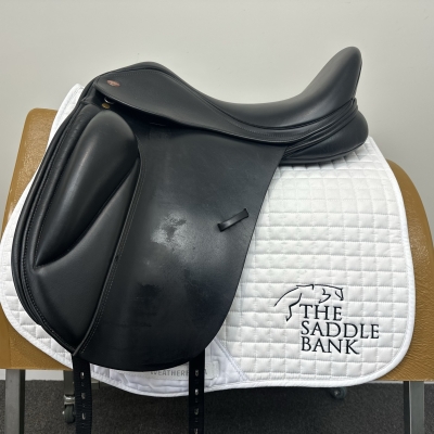Image of 17.5 inch Kent and Masters S-Series Low Profile Dressage Surface Block LDS Black Adjustable
