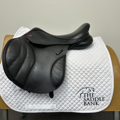 Image of 15.5 inch Kent and Masters S-Series Pony Jump MPJ Black Adjustable