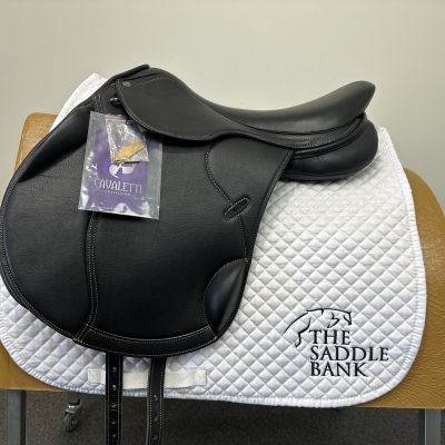 Image of 17 inch Cavaletti Collection Monoflap Jump Black Adjustable