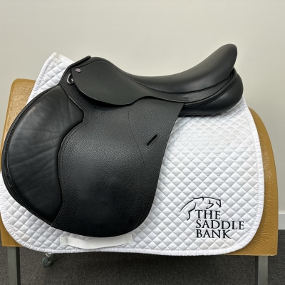 Image of 17.5 inch Cavaletti Collection Dual Flap GP Black Adjustable